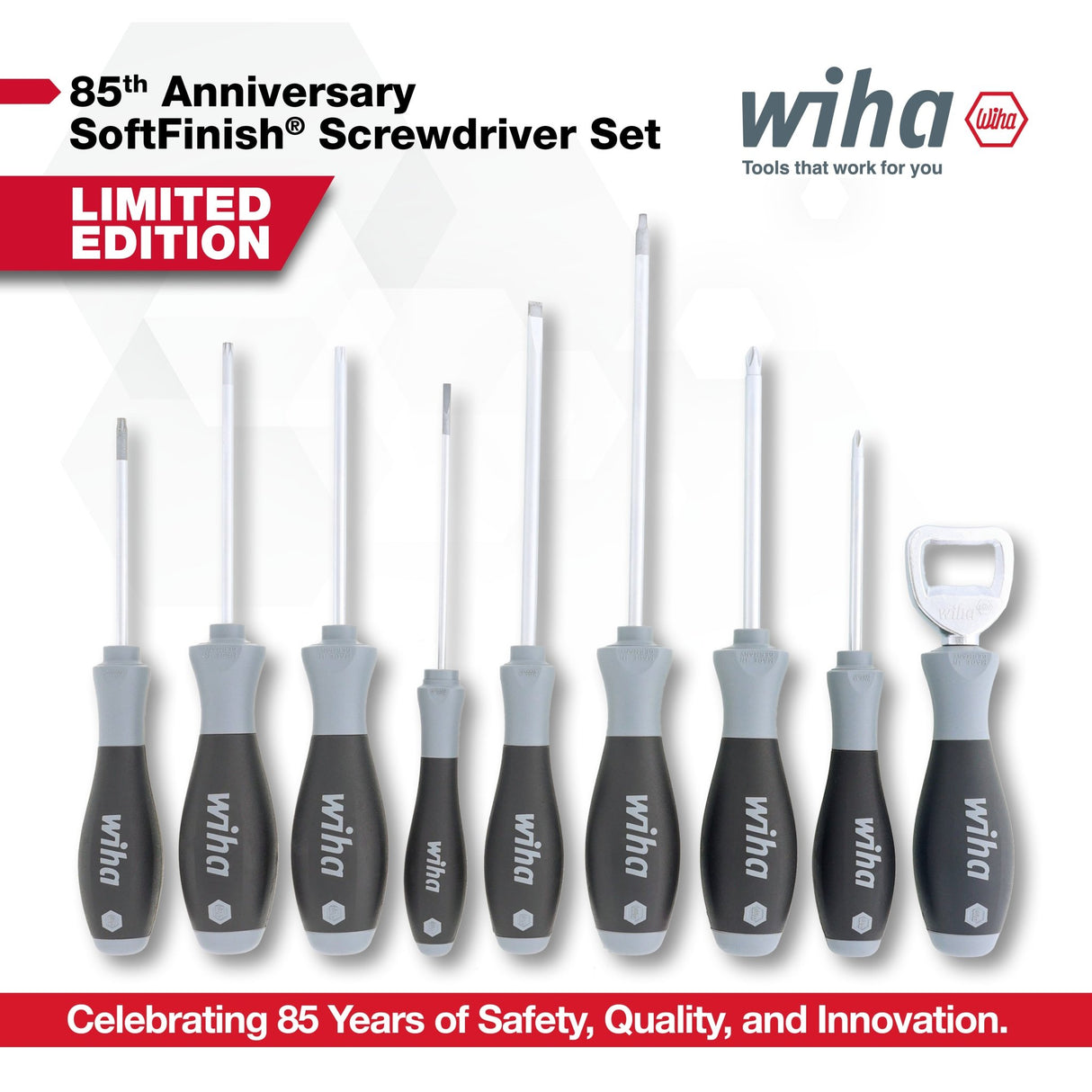 WIHA 85850 8.5 Piece Limited Edition Screwdriver Set - Mississauga Hardware Centre Inc