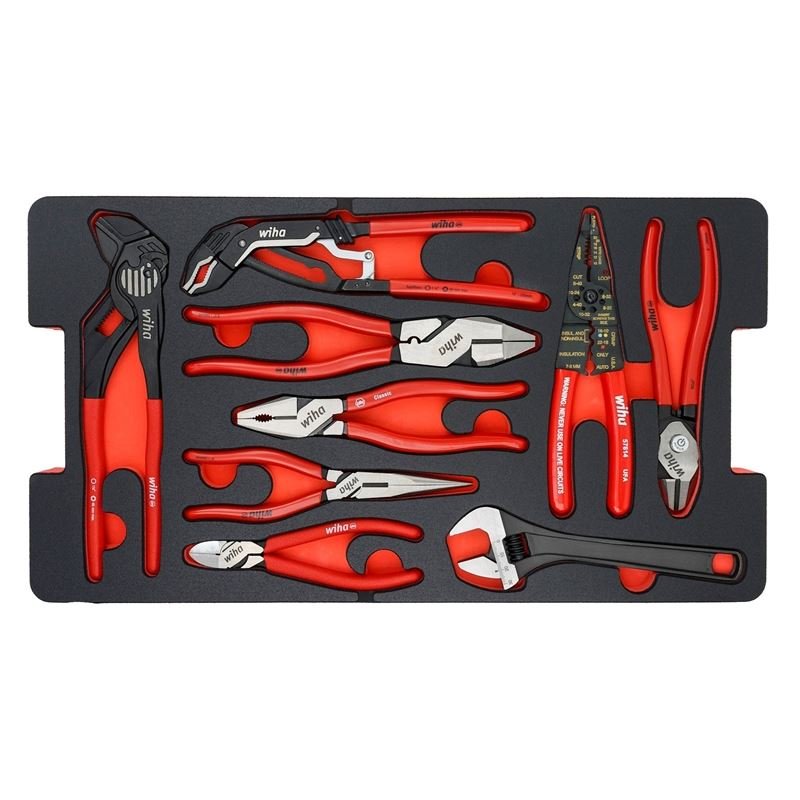 WIHA 92100 194 PIECE PREMIUM KIT IN ROLLING TOOL BOX - Mississauga Hardware Centre Inc