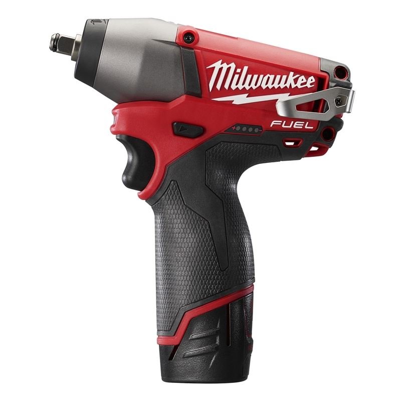 2454 - 22 M12 FUEL 12 Volt Lithium - Ion Brushless Cordless 3/8 in. Impact Wrench Kit - Mississauga Hardware Centre IncMilwaukee2454-22
