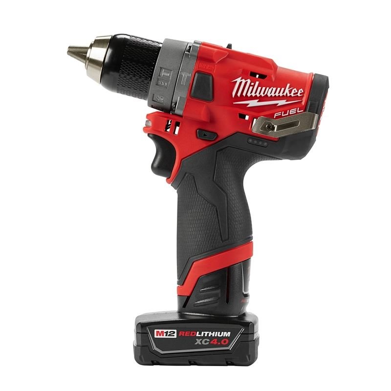 2504 - 22 M12 FUEL 12 Volt Lithium - Ion Brushless Cordless 1/2 in. Hammer Drill Kit - Mississauga Hardware Centre IncMilwaukee2504-22
