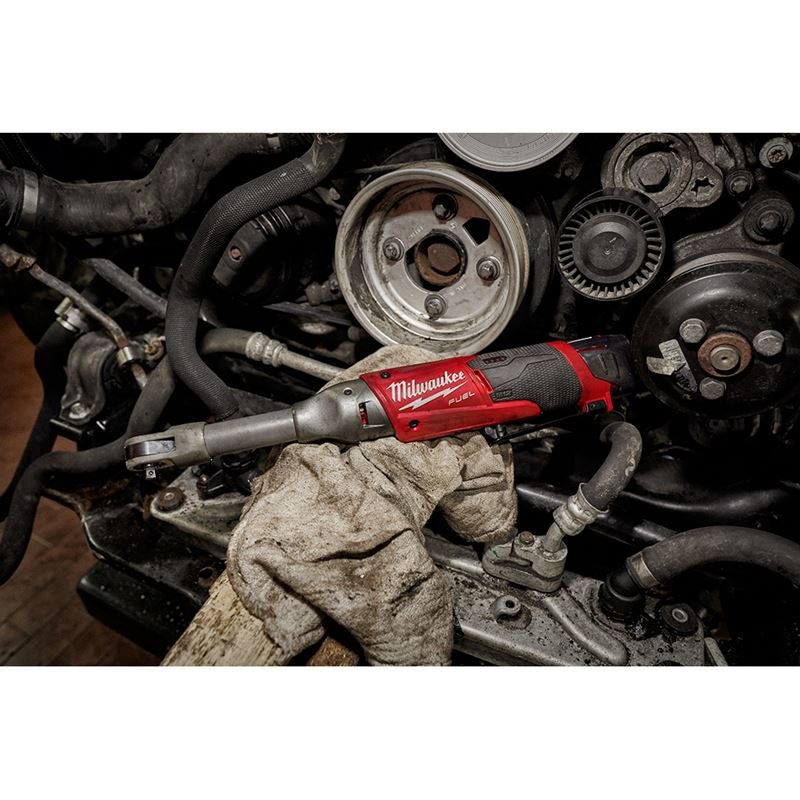2559 - 21 M12 FUEL 12 Volt Lithium - Ion Brushless Cordless 1/4 in. Extended Reach Ratchet One Battery Kit - Mississauga Hardware Centre IncMilwaukee2559-21