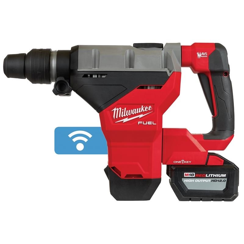 2718 - 22HD M18 FUEL 18 Volt Lithium - Ion Brushless Cordless 1 - 3/4 in. SDS MAX Rotary Hammer with One Key Kit - Mississauga Hardware Centre IncMilwaukee2718-22HD