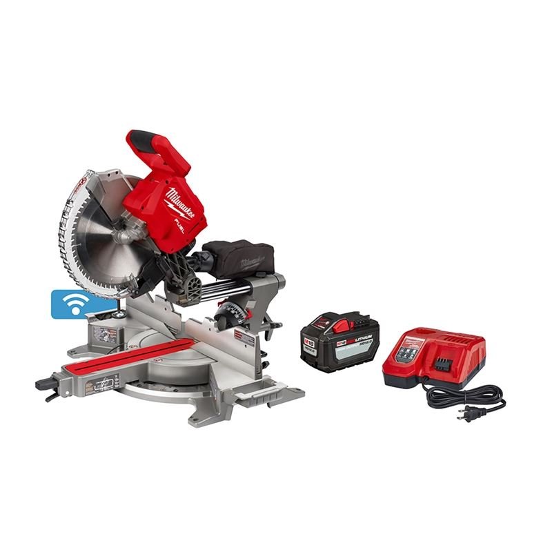 2739 - 21HD M18 FUEL 18 Volt Lithium - Ion Brushless Cordless 12 in. Dual Bevel Sliding Compound Miter Saw Kit - Mississauga Hardware Centre IncMilwaukee2739-21HD