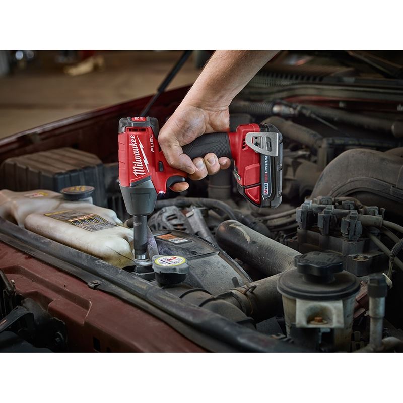 2754 - 20 M18 FUEL 18 Volt Lithium - Ion Brushless Cordless 3/8 in. Compact Impact Wrench w/ Friction Ring - Tool Only - Mississauga Hardware Centre IncMilwaukee2754-20