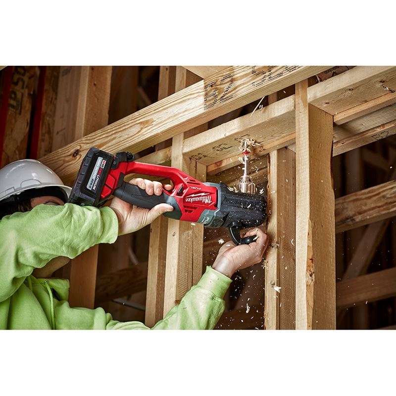 2807 - 20 M18 FUEL 18 Volt Lithium - Ion Brushless Cordless Hole Hawg 1/2 in. Right Angle Drill - Tool Only - Mississauga Hardware Centre Inc