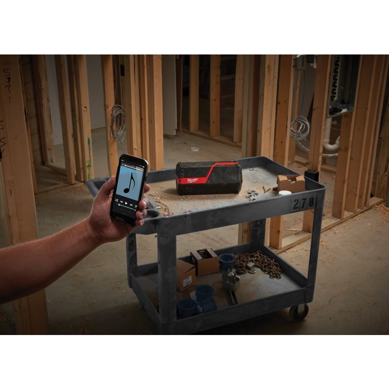 2891 - 20 M18/M12 18 Volt/12 Volt Cordless Wireless Jobsite Speaker - Tool Only - Mississauga Hardware Centre IncMilwaukee2891-20