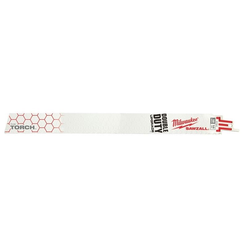 48 - 00 - 5794 12 in. 14 TPI THE TORCH SAWZALL Blades - 5 Pack - Mississauga Hardware Centre IncMilwaukee48-00-5794