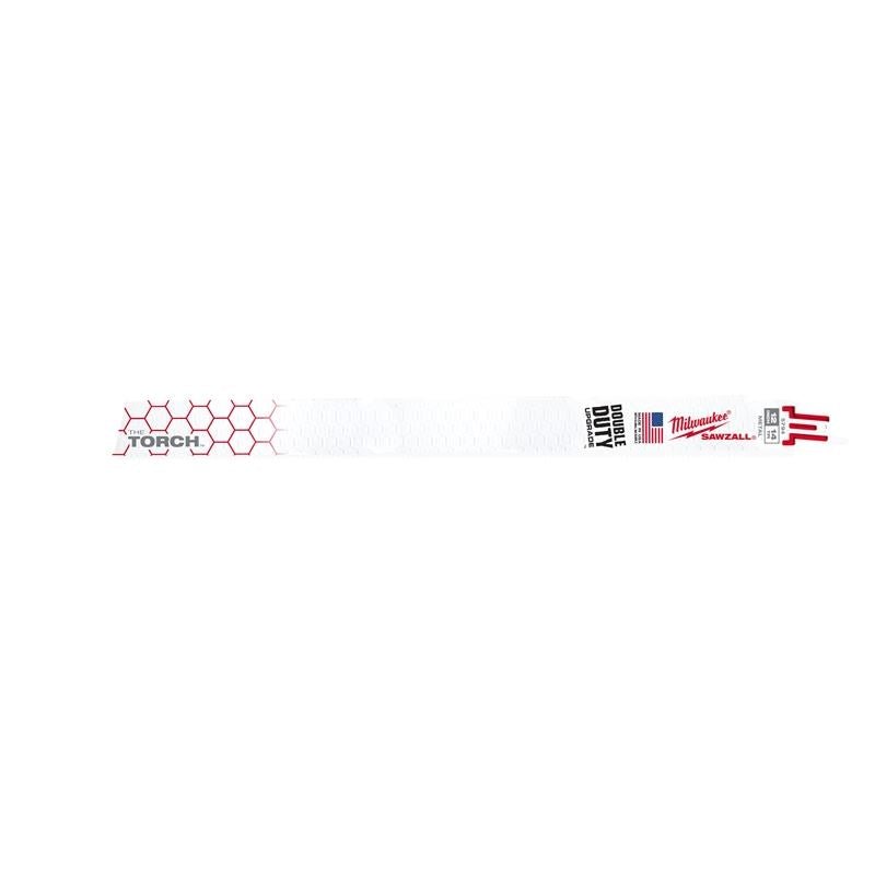 48 - 00 - 5794 12 in. 14 TPI THE TORCH SAWZALL Blades - 5 Pack - Mississauga Hardware Centre IncMilwaukee48-00-5794