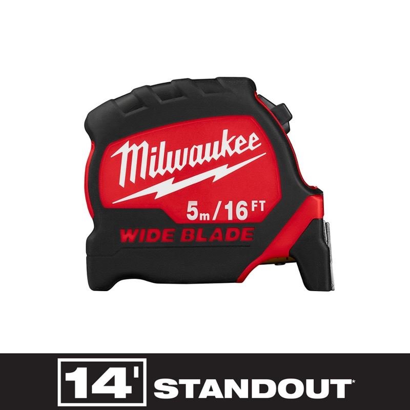 48 - 22 - 0217 5M/16Ft Wide Blade Tape Measure - Mississauga Hardware Centre Inc