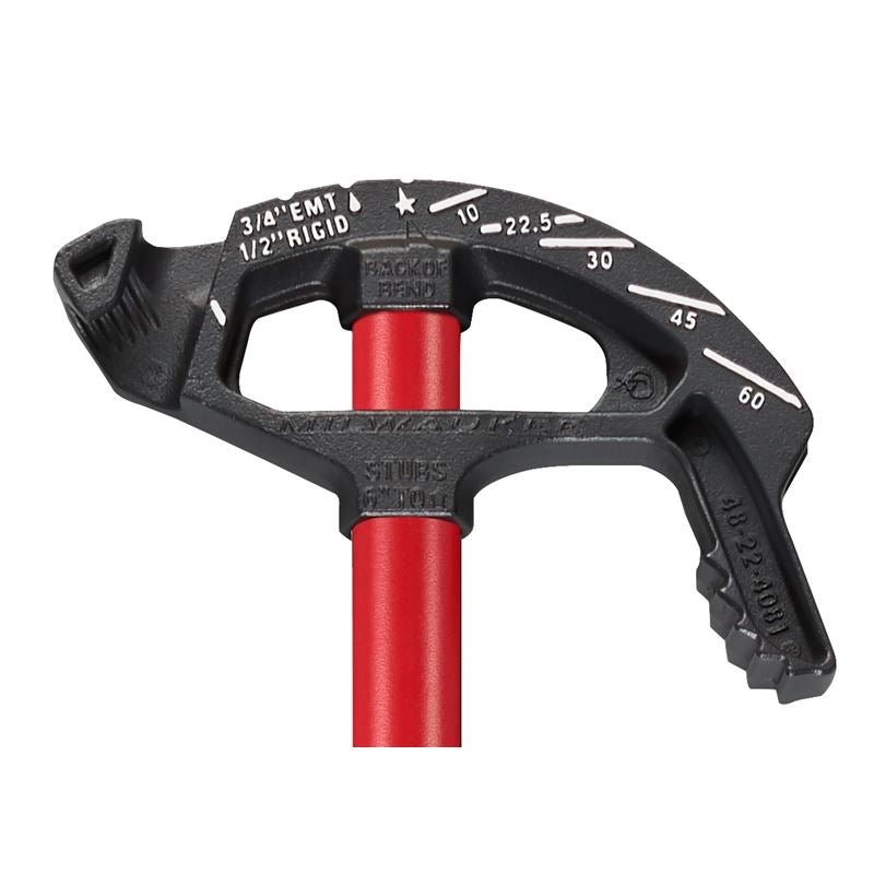 48 - 22 - 4081 3/4 in. Iron Conduit Bender - Mississauga Hardware Centre IncMilwaukee48-22-4081