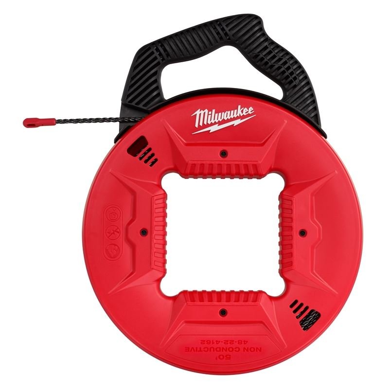 48 - 22 - 4162 50 ft. Polyester Fish Tape with Non - Conductive Tip - Mississauga Hardware Centre IncMilwaukee48-22-4162