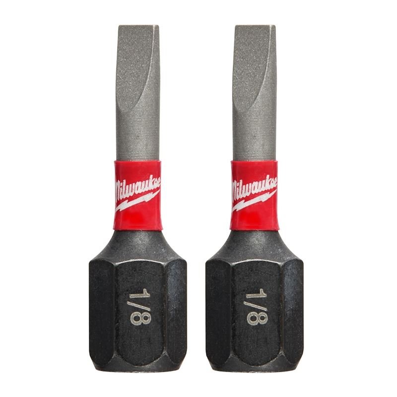 48 - 32 - 4416 SHOCKWAVE 2 - Piece Impact Slotted 1/8 in. Insert Bits - Mississauga Hardware Centre Inc