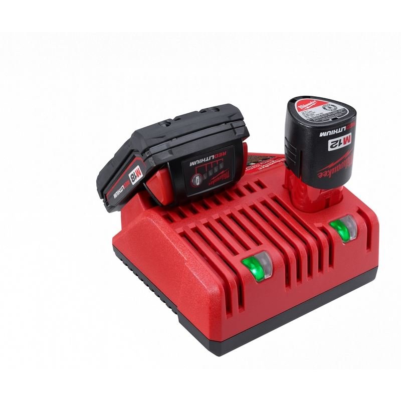 48 - 59 - 1812 M18 M12 18 Volt/12 Volt Multi - Voltage Charger - Mississauga Hardware Centre IncMilwaukee48-59-1812