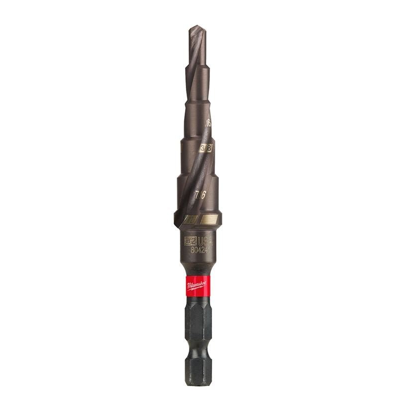 48 - 89 - 9254 SHOCKWAVE Impact Duty Step Bit 3pc Set (1, 2, 4) - Mississauga Hardware Centre IncMilwaukee48-89-9254