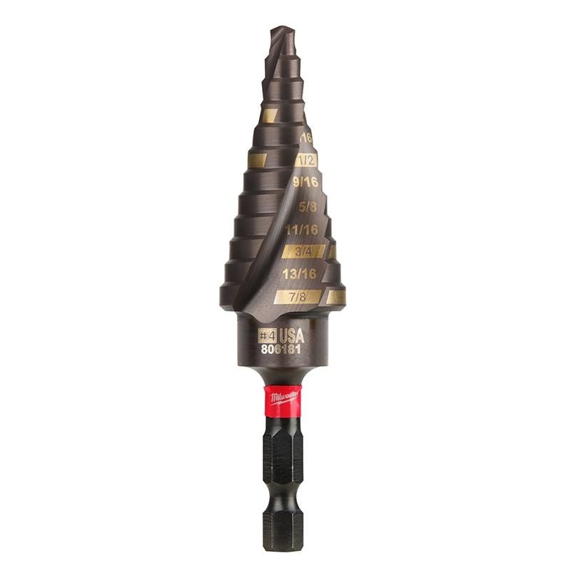 48 - 89 - 9254 SHOCKWAVE Impact Duty Step Bit 3pc Set (1, 2, 4) - Mississauga Hardware Centre IncMilwaukee48-89-9254