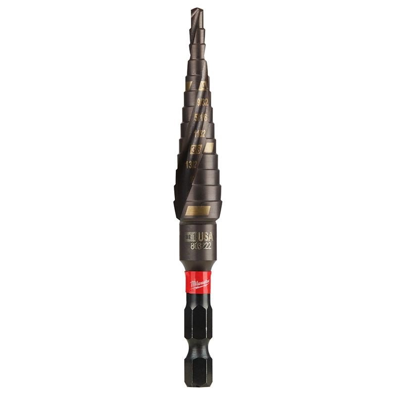 48 - 89 - 9254 SHOCKWAVE Impact Duty Step Bit 3pc Set (1, 2, 4) - Mississauga Hardware Centre IncMilwaukee48-89-9254