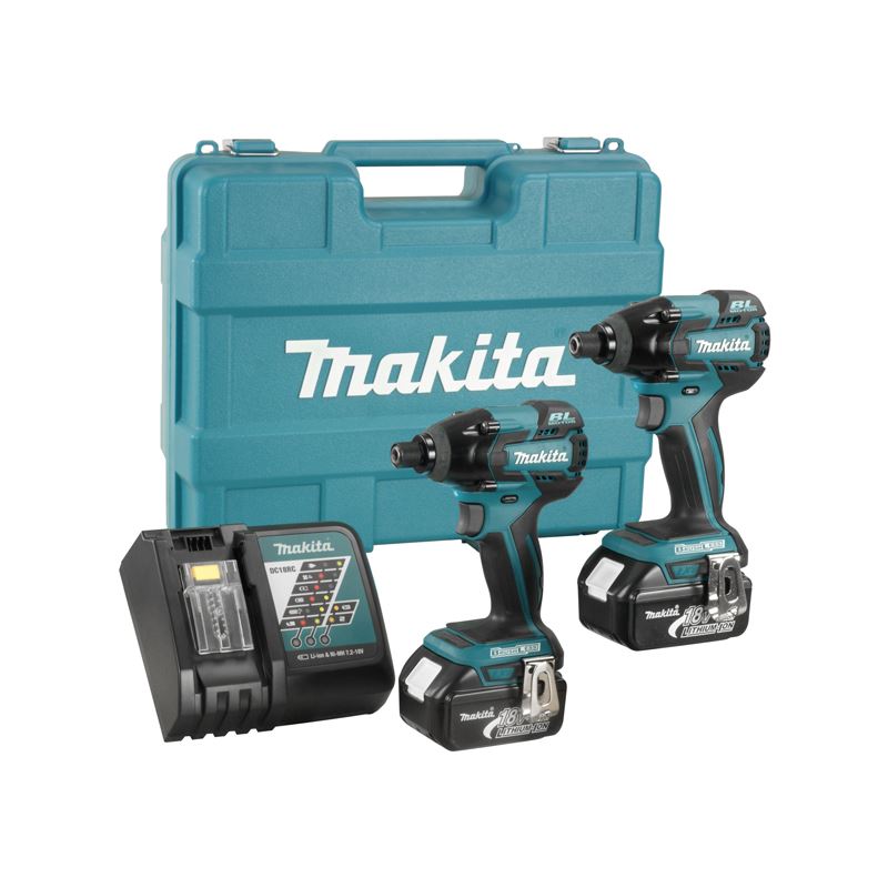 Makita | DLX2041M, 2 Piece 18V LXT Cordless Combo Kit