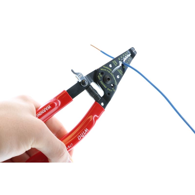 Wiha Wire Stripping Pliers 7.25in