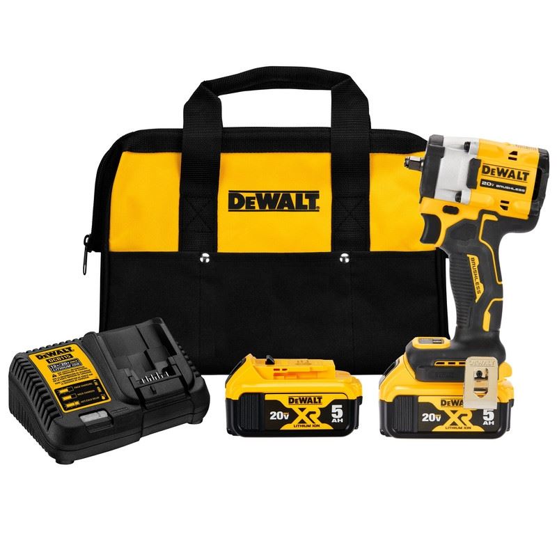 DEWALT DCF923P2 ATOMIC 20V MAX 3/8 in. Impact Wrench with Hog Ring Anvil Kit
