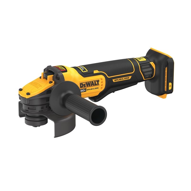 DEWALT DCG416B 20V MAX* 4-1/2 in. - 5 in. Brushless Cordless Paddle Switch Angle Grinder with FLEXVOLT ADVANTAGE (Tool Only)