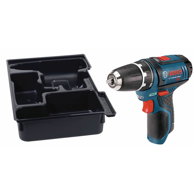 Bosch PS31BN 12V Max 3/8 In. Drill Driver with Exact-Fitâ„¢ Insert Tray