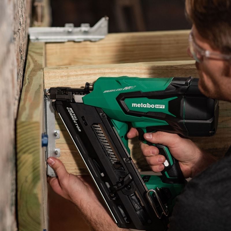 metabo HPT NR3665DA 36V Cordless Metal Connector Nailer