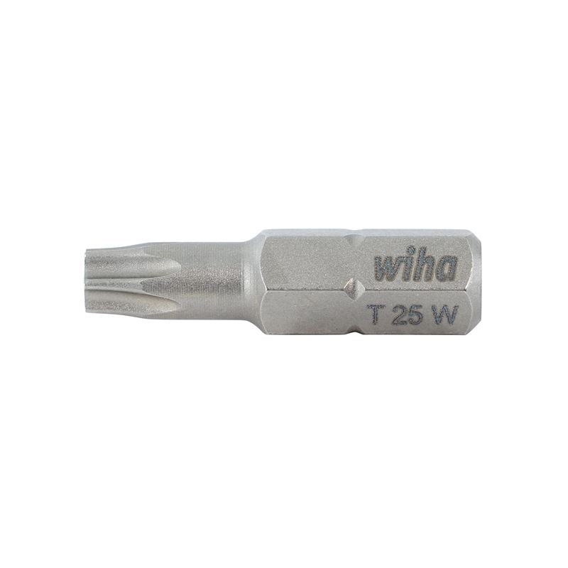 Wiha Torx Align Insert Bit T25 x 25mm Pack of 10 Bits