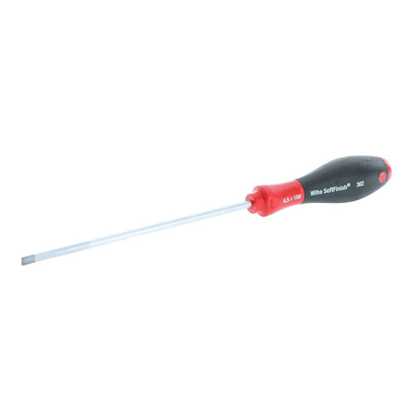 Wiha SoftFinish Slotted Driver 4.5 x 150mm