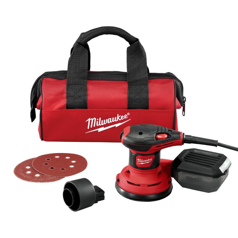 MILWAUKEE 6034-21 5" RANDOM ORBIT PALM SANDER