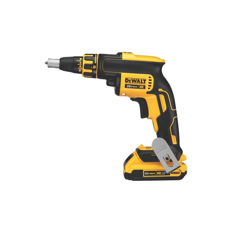 DEWALT | DCF620D2 20V MAX* XR Li-Ion Brushless Drywall Screwgun Kit (2.0 Ah)