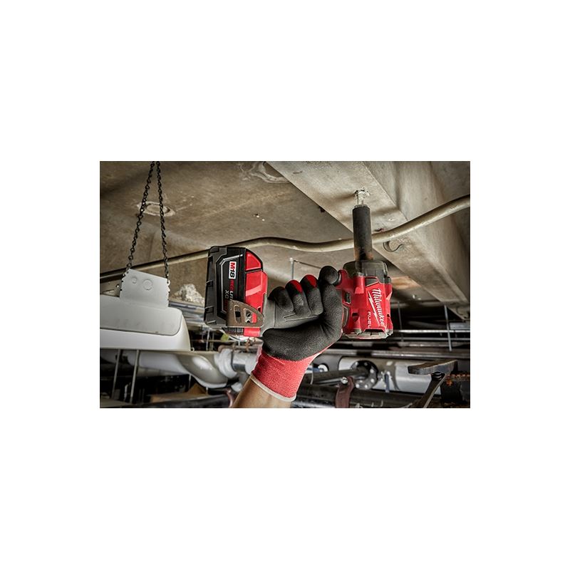 Milwaukee 2855P-22 M18 FUEL 1/2 Compact Impact Wrench w/ Pin Detent Kit