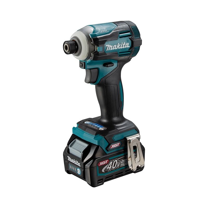 Makita TD001GM103 XGT 40V (4.0 Ah) MAX Li-Ion Brushless 1/4†Impact Driver Kit