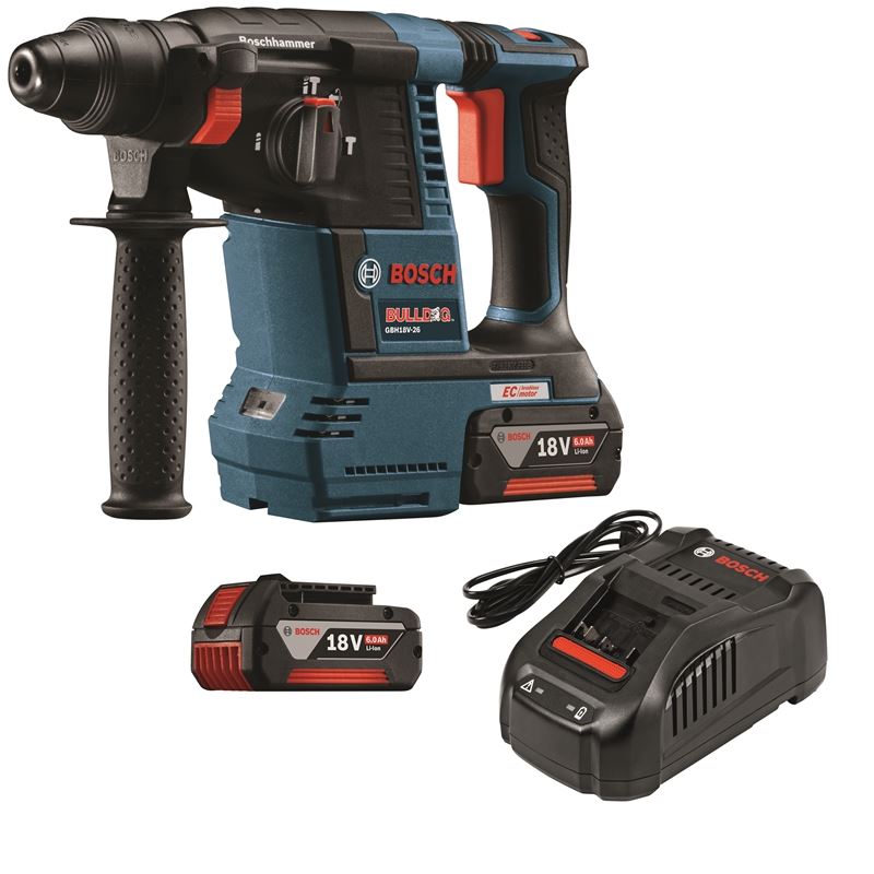 Bosch 18V EC Brushless 1 In. SDS-plus® Bulldog™ Rotary Hammer Kit - GBH18V-26K | BFP