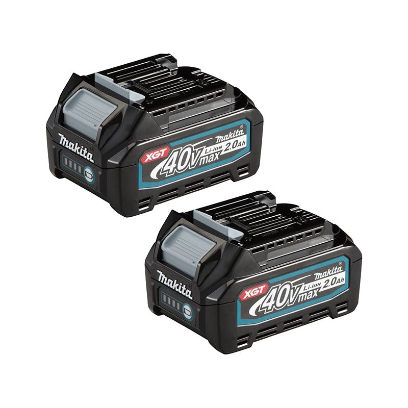 Makita DK0178G201 40V max XGT Brushless Cordless 2 Tool Combo Kit (2.0 Ah x2)