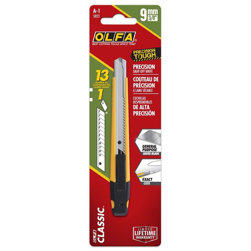 OLFA A-1 9mm Slide Lock Utility Knife