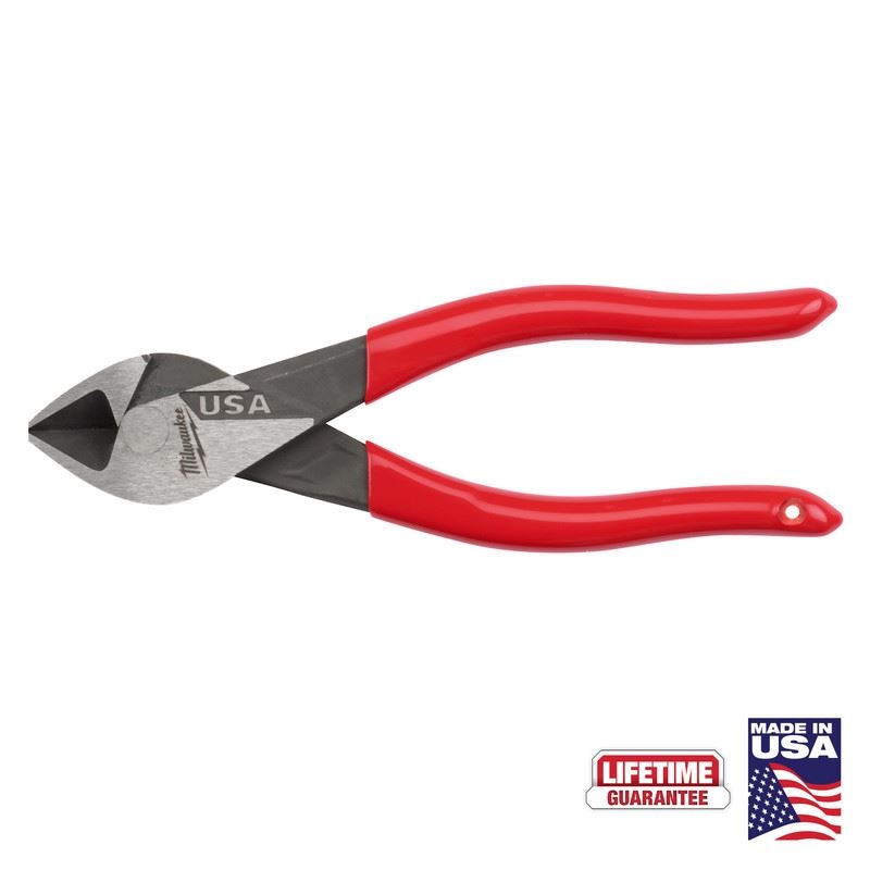 Milwaukee MT506 6in Diagonal Dipped Grip Cutting Pliers (USA)
