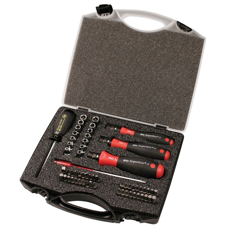 Wiha Torque Control 59 Pc. Set - 1 to 50 In/lbs.