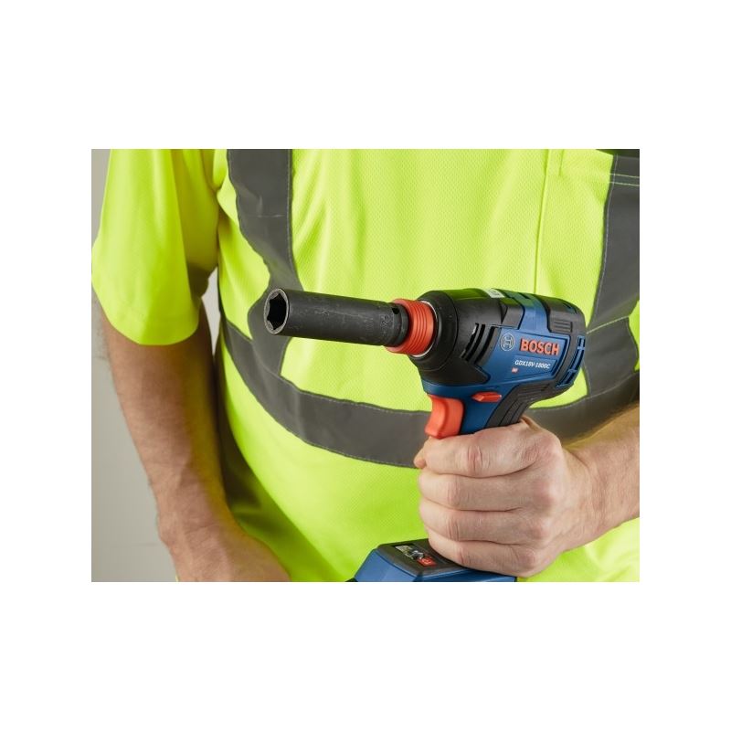 Bosch GDX18V-1800CB25 18V EC Brushless Connected-Ready Freak 1/4 In. and 1/2 In. Two-In-One Bit/Socket Impact Driver Kit