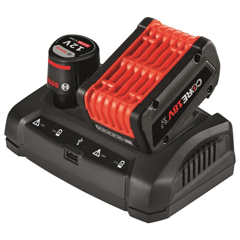 Bosch | GAX18V-30 18V/12V Dual-Bay Battery Charger | BFP