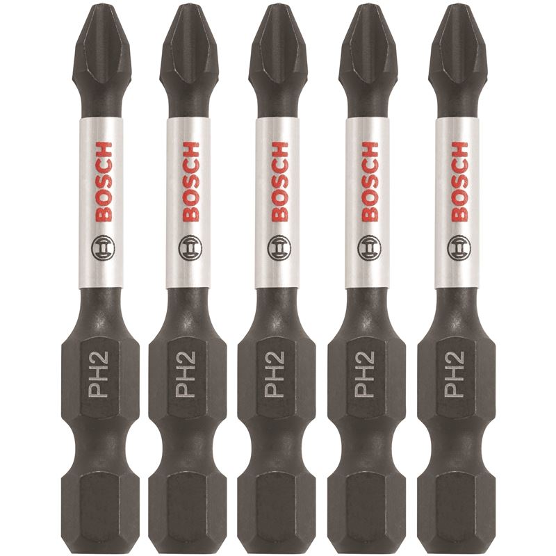 Bosch | ITPH2205 5 pc. Impact Tough 2 In. Phillips #2 Power Bits