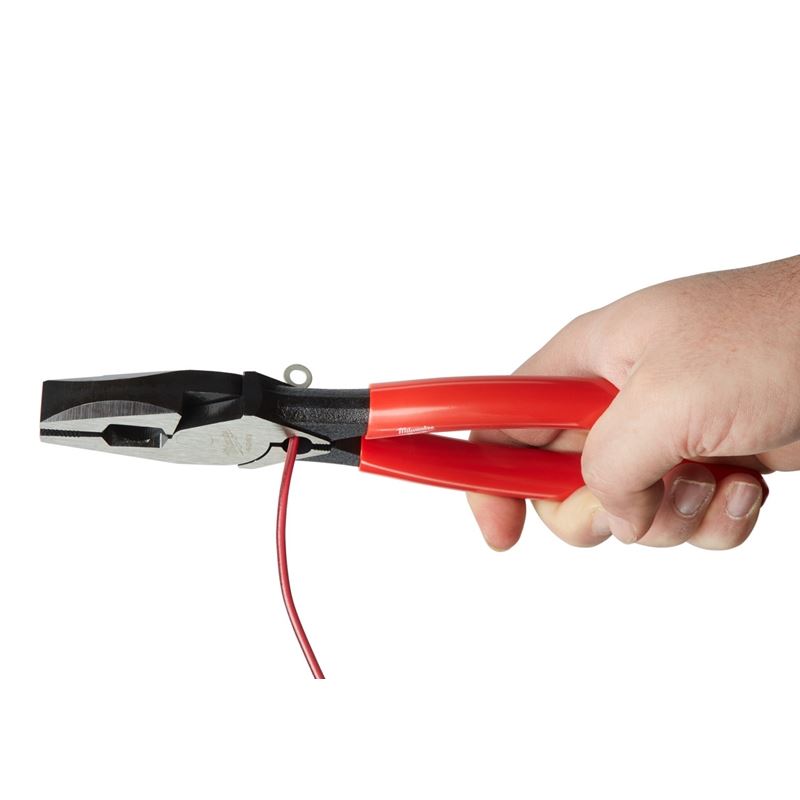 Milwaukee 48-22-6500 High-Leverage Lineman's Pliers with Crimper