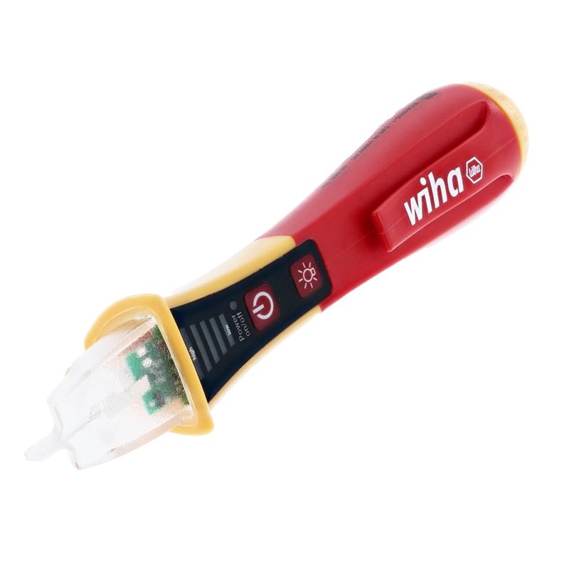 WIHA 25506 NON CONTACT VOLTAGE TESTER CATEGORY IV 12-1000V AC WITH FLASH LIGHT