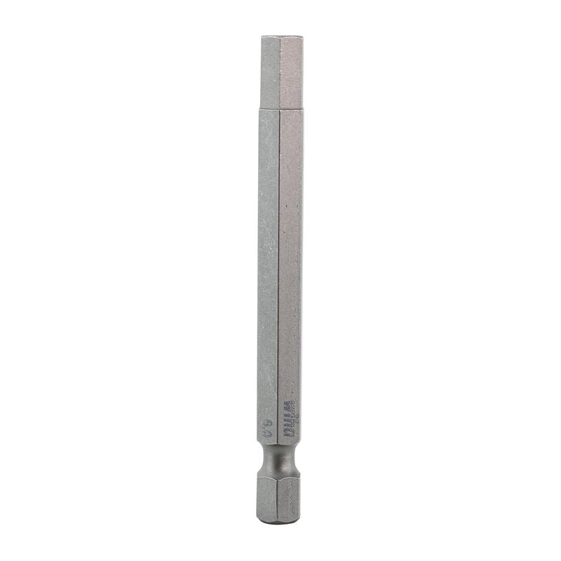 Wiha Hex Metric Power Bit 6.0 x 70mm Pack of 10 Bits