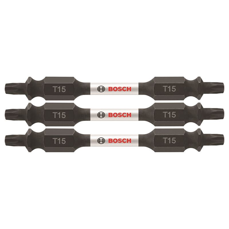 Bosch | ITDET152503 3 pc. Impact Tough 2.5 In. Torx #15 Double-Ended Bits