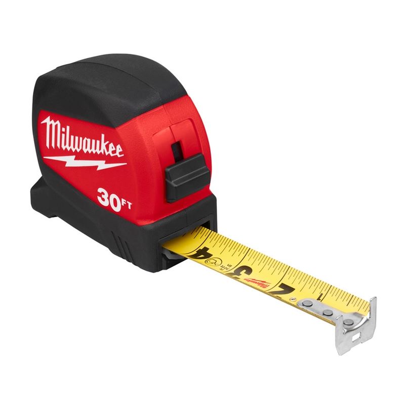 Milwaukee 48-22-0430 30FT Compact Wide Blade Tape Measure