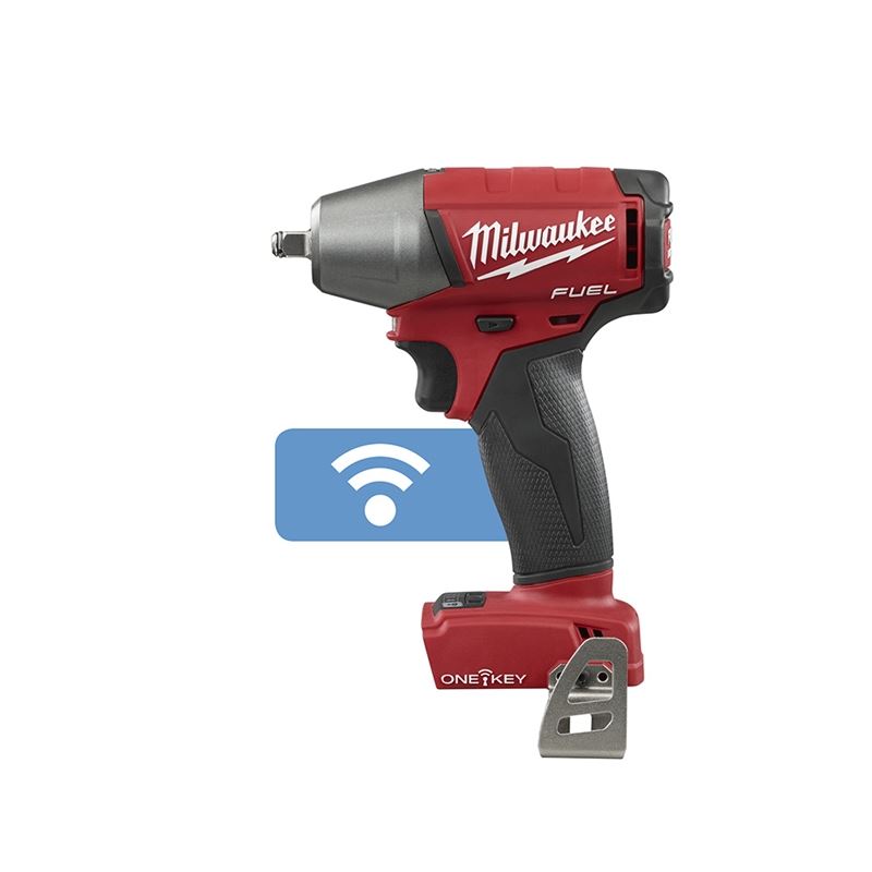 2758-20 M18 FUEL 18 Volt Lithium-Ion Brushless Cordless 3/8 in. Compact Impact Wrench with Friction Ring with ONE-KEY - Tool Only