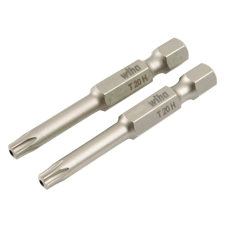 Wiha Security Torx Power T20s Pack of 2 Bits