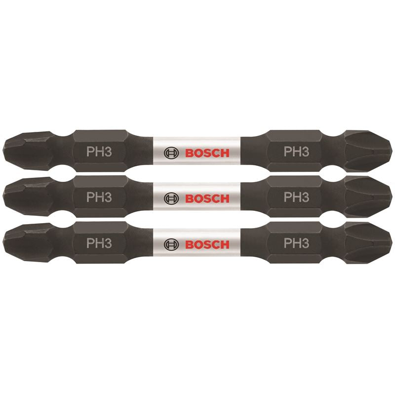 Bosch | ITDEPH32503 3 pc. Impact Tough 2.5 In. Phillips #3 Double-Ended Bits