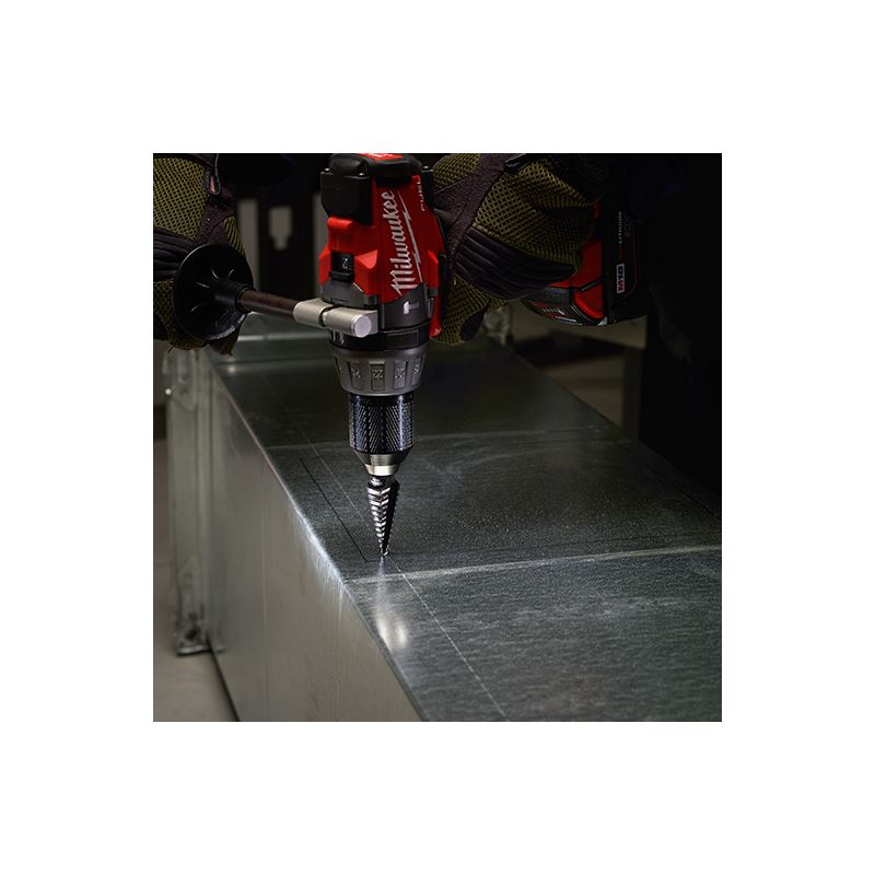 Milwaukee #12 Step Drill Bit, 7/8" - 1-3/8"