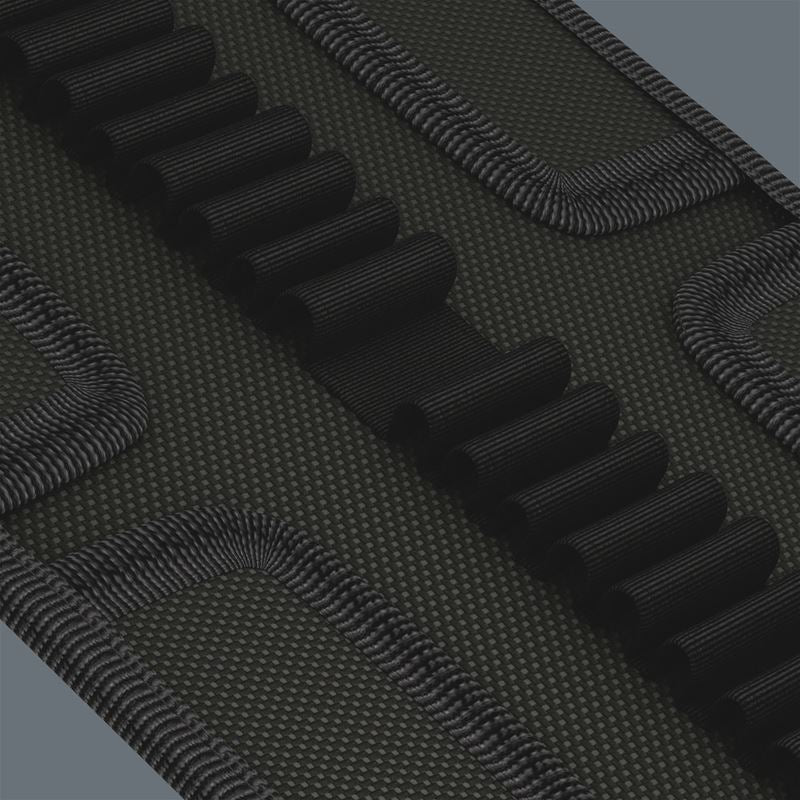 Wera 05136539001 9476 Folding Pouch For Sets Of Up To 8 Kraftform Kompakt Vde Stainless, Empty, 180 X 80 Mm